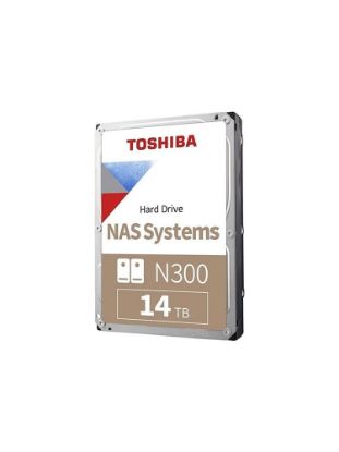 Toshiba 14TB N300 7200RPM 256MB 7/24 HDWG21EUZSVA Nas Harddisk resmi