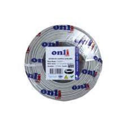 Onli ON-4122 4+1 1x0,22 mini Coax 4x0,22mm 250 metre CCA Kamera Kablosu resmi