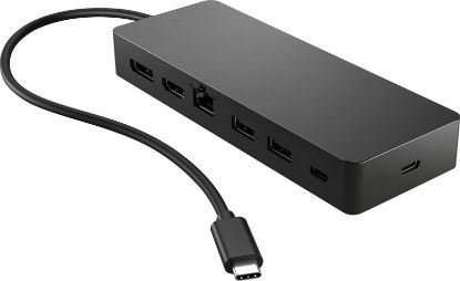 HP 50H98AA Universal USB-C Multiport Hub 6IN1 HDMI 2.0 ve 1 DisplayPort 4K resmi