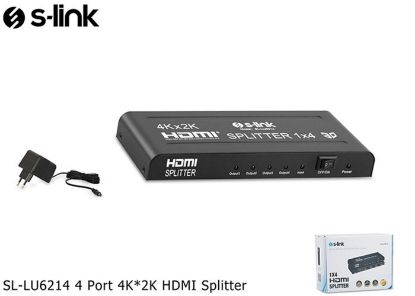 S-link SL-LU613 . 2 Port HDMI Çift Yönlü Switch ve Splitter resmi