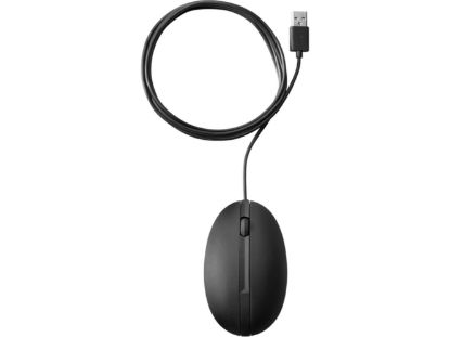 HP 320M 9VA80AA 1200Dpı Siyah Usb Kablolu Mouse Kablo Uzunluğu 1,8Mt  resmi