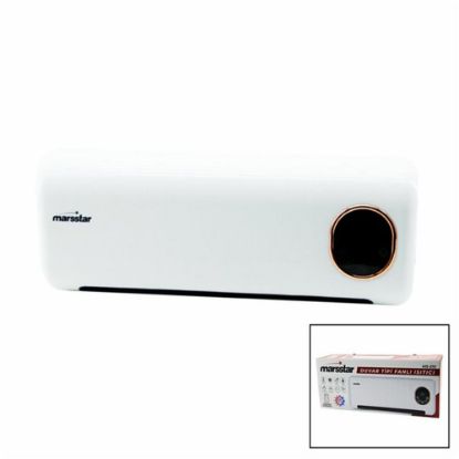 Marsstar MS-210 (Ms-400) 2000 W Uzaktan Kumandalı Duvar Tipi Fanlı Isıtıcı resmi