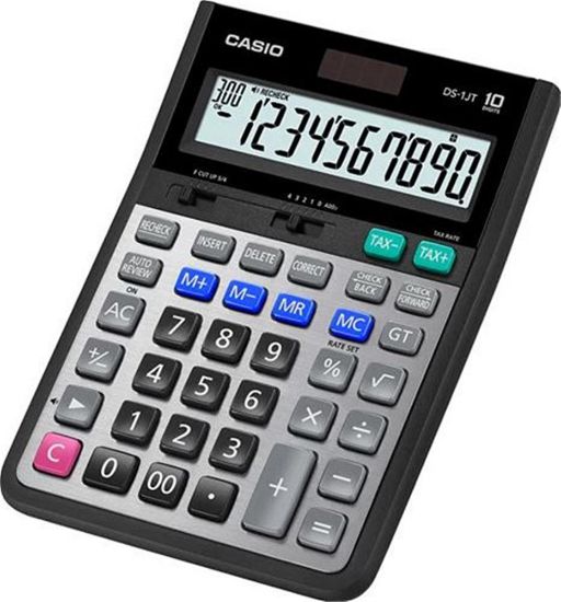 Casio DS-1JT Profesyonel İşlem Kontrollü 10 Hane Masa Üstü Hesap Makinesi resmi