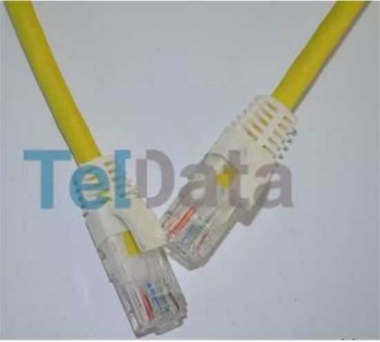 Teldata TLD-500YS Cat6 5MT Sarı Utp Patch Kablo resmi