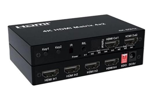 Nova HDMI 4×2 Matrix Switch resmi