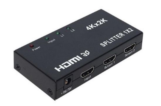 Nova NVC-HDSQP2 4K HDMI 1/2 Splitter 1 Giriş 2 Çıkış   resmi