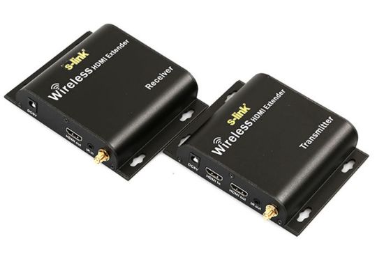 S-link SL-HDWEX300M Kablosuz 5.8Hz HDMI Extender 300m Uzatıcı resmi