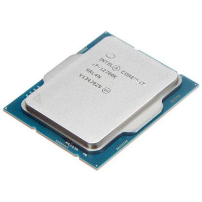 Intel Alder Lake Core i7 12700K TRAY 3.6Ghz 1700P 25Mb Box (Fansız) (125W) 12.Nesil Kutusuz İşlemci  resmi