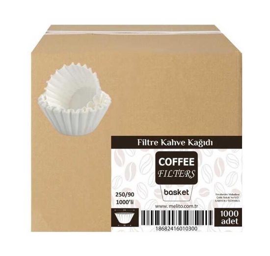 Coffee Basket Kahve Filtresi 250 x 90 1000li resmi