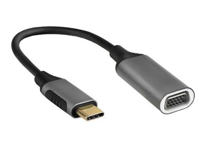 S-link SW-U514 Gri Metal Type-C to VGA Adaptör resmi