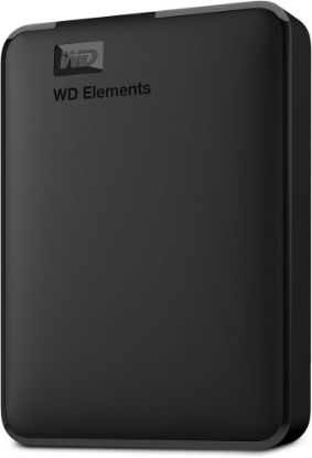 Wd 6Tb Elements 2.5" Usb 3.2 Taşınabilir Disk WDBHJS0060BBK-WESN Harici Harddisk resmi