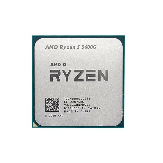 AMD Ryzen 5 5600G TRAY 3.9 GHz 6 Çekirdek 19MB Cache AM4 7nm Kutulusuz Fansız İşlemci resmi