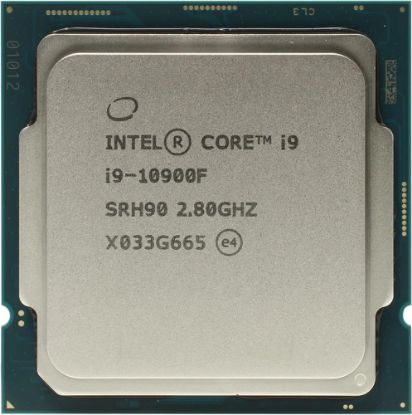 Intel Core i9 10900F TRAY 2.8ghz 1200p 20mb (fansiz) (65w) Novga Tray (Kutusuz) (10.Nesil) İşlemci  resmi