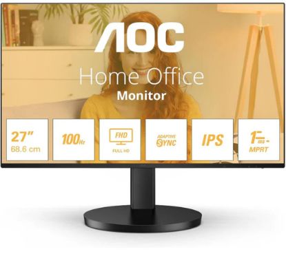 Aoc 27" 27B3HA2 Fhd IPS 1ms 100HZ HDMI Dp LED Monitör resmi