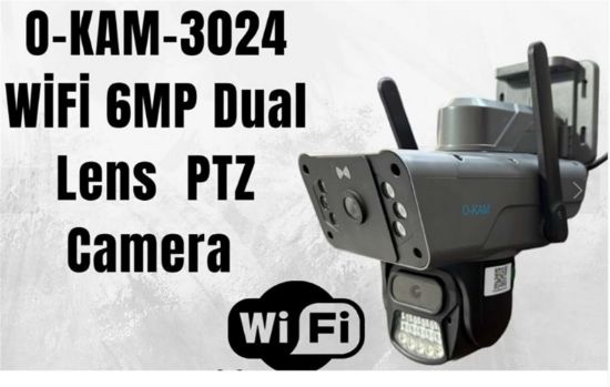 OKam O-KAM-3024 6MP Wifi PTZ Kamera resmi