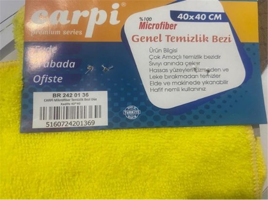 Carpi Mikrofiber (2420136) Genel Temizleme Bezi 50X70cm  resmi