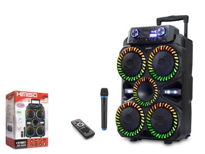 KIMISO QS-4238 Büyük Powered Kablosuz Bluetooth Hoparlörler Müzik Çalar  resmi