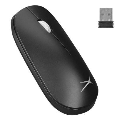 Altec Lansing ALBM7305 Siyah 2.4GHz USB 1600DPI Alkalin Pilli Kablosuz Mouse resmi