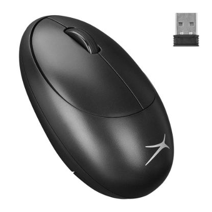 Altec Lansing ALBM7335 Siyah 2.4GHz USB 1200DPI Alkalin Pilli Kablosuz Mouse resmi