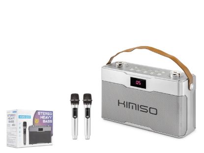 Kimiso KMS237 Bluetooth Karaoke 2 Mikrofonlu Speaker 4x15W 270*260*90MM resmi