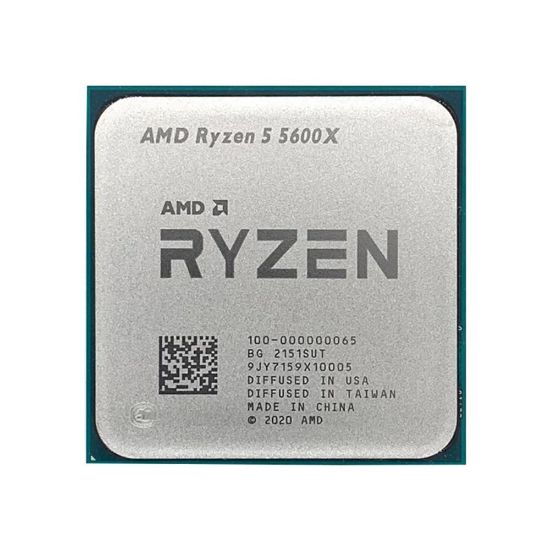 AMD Ryzen 5 5600X TRAY 3.7-4.6 GHz 6 Çekirdek 7nm AM4 İşlemci Kutusuz resmi