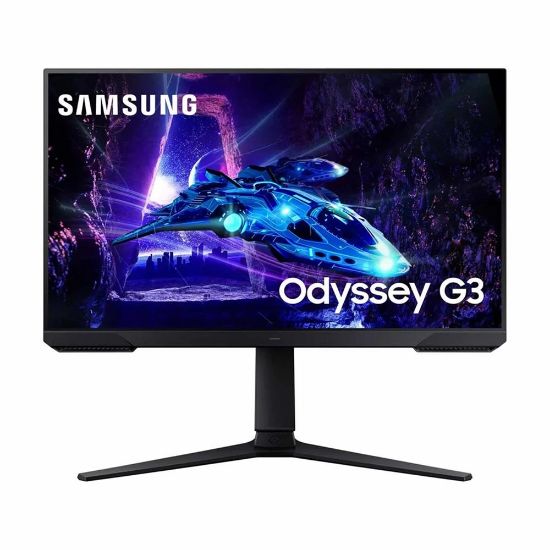 Samsung 24” Odyssey G3 LS24DG302EUXUF 1ms 180hz VA HDMI,DisplayPort Pivot Gaming Monitör resmi