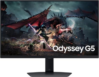 Samsung 27" Odyssey LS27DG502EUXUF 2K 1ms 180Hz DisplayHDR 400 FreeSync Pivot IPS Oyuncu Monitör resmi