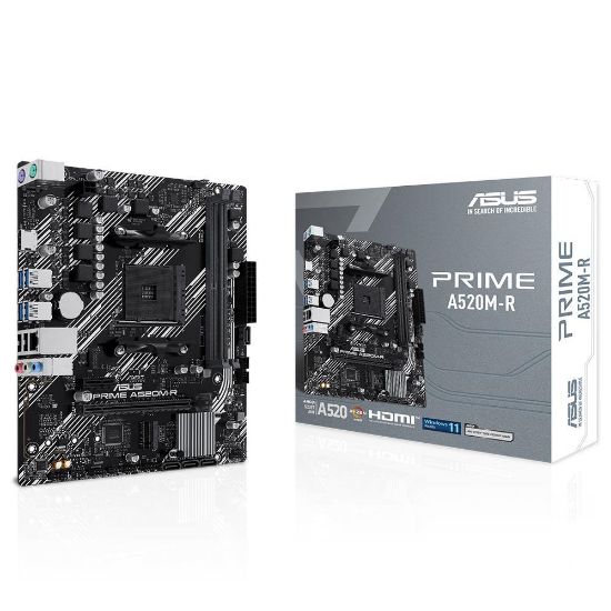 Asus PRIME A520M-R 5100Mhz OC DDR4 Soket AM4 M.2 HDMI mATX Anakart resmi