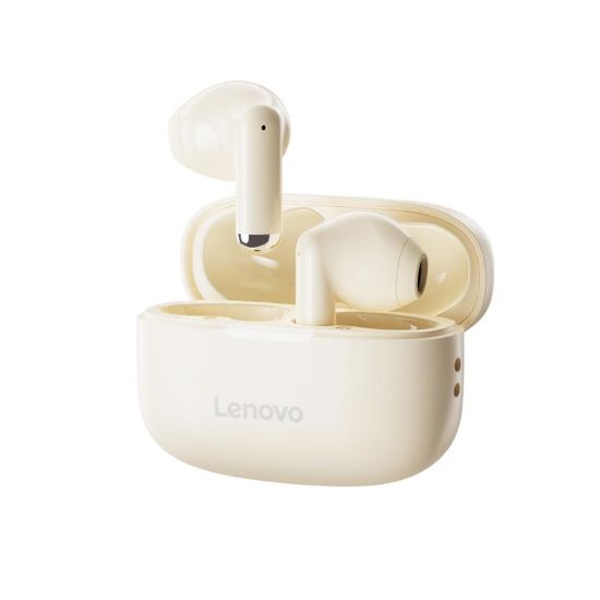 Lenovo EA110 Krem (Moon Rock White) Kulak İçi Bluetooth Kulaklık resmi