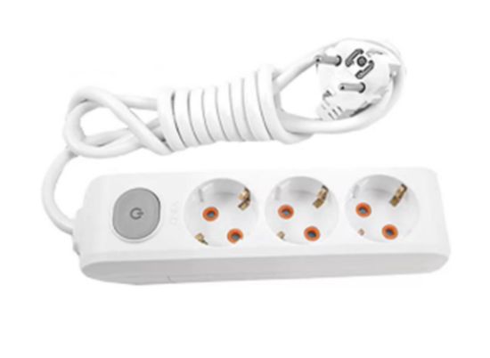 Viko Multi-let VM32ANH 3lü 2mt Anahtarlı Çocuk Koruma 90117302 resmi