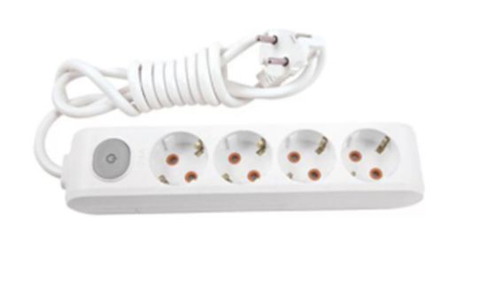 Viko Multı-Let Vm45ANH 4lü 5mt Anahtarlı Topraklı Kablolu Çocuk Koruma resmi