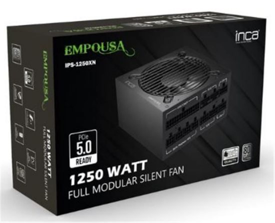Inca IPS-1250XN 80 Plus Platinium 1250W PowerSupply resmi