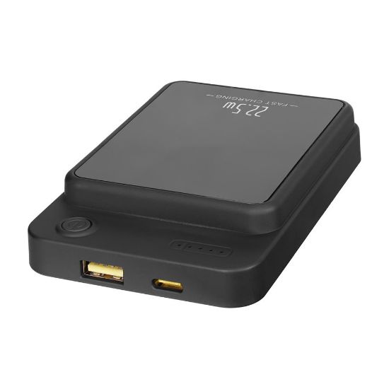 S-link M1021 10000mAh Magsafe 15W HSC22.5W+PD20W+QC3.0 Beyaz LCD Taşınabilir Şarj Cihazı Powerbank resmi