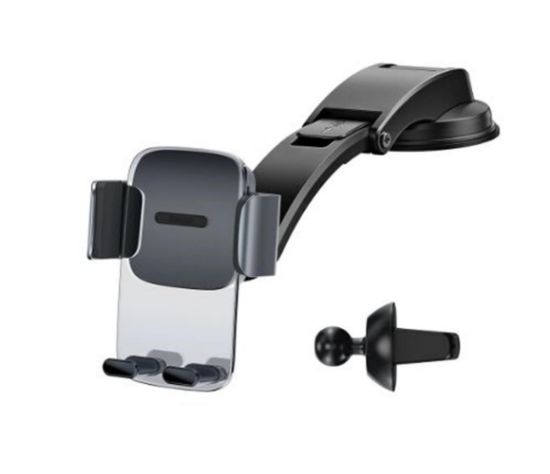 Baseus Easy Center Araç Telefon Tutucu Set Siyah (SUYK000001) resmi