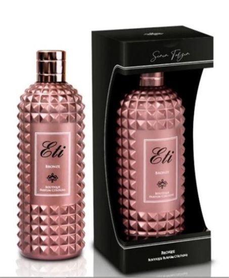 Eti BOUTIQUE Bronze Cam Şişe Kolonya 300ml resmi