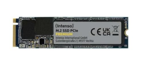 Intenso 250GB Premium Gen.3x4 NVMe 1.3 2100MB-1100MB/s Ssd Disk resmi