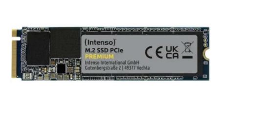 Intenso 500GB Premium Gen.3x4 NVMe 1.3 SSD 2100MB-1700MB/s Ssd Harddisk resmi