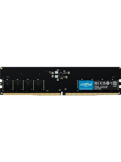 Crucial 16GB 5600Mhz DDR5 CT16G56C46U5 Pc Ram  resmi