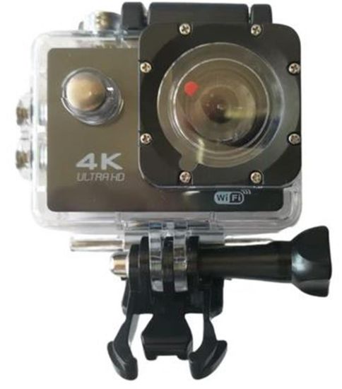 Apronx AX-GR401 16MP 4K Ultra Hd 2" LCD Waterproof (30M) 18 Aparat Aksiyon Kamera resmi