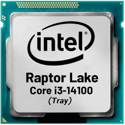 Intel Core i3 14100 TRAY 4.7 GHz 4 Çekirdek 12 MB 1700 Fansız Kutusuz İşlemci resmi