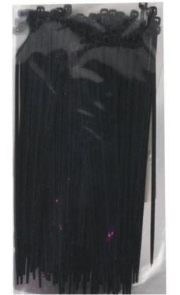 Tork TRK-300-3,5mm Siyah 100lü Kablo Bağı  resmi