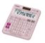 Casio MJ-120D Plus Pembe İşlem Kontrollü 12 Hane Masa Üstü Hesap Makinesi resmi