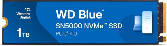 Wd 1TB Blue SN5000 WDS100T4B0E NVMe SSD M.2 2280 1 TB 5.000/4.000 MB/sn Ssd Disk resmi