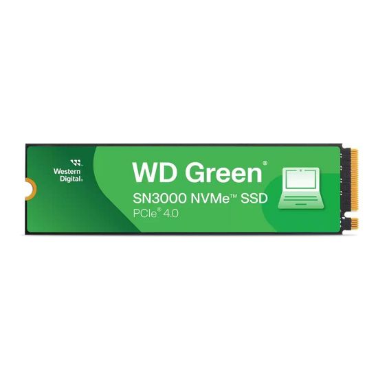 Wd 1TB Green SN3000 WDS100T4G0E 5000/4200MB/s PCIe NVMe M.2 SSD Disk resmi