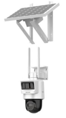 Hilook PTZ-N2C400I-K/4G/C05S10 4 Mp 2.8mm Lens 4G Sim Kartlı Solar Pt İp Kamera resmi