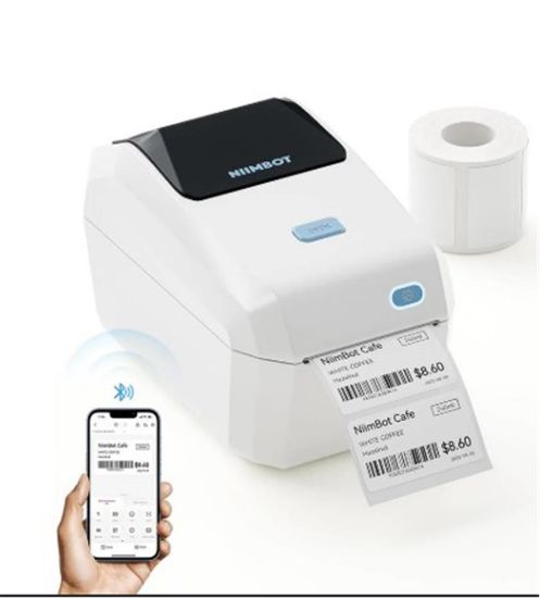 NIIMBOT K3_W CREAM Termal Taşınabilir Bluetooth + Wifi Etiket Yazıcısı resmi
