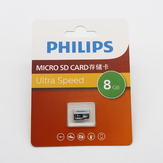 Philips 8GB MicroSD Hafıza Kartı (Adaptörsüz) resmi