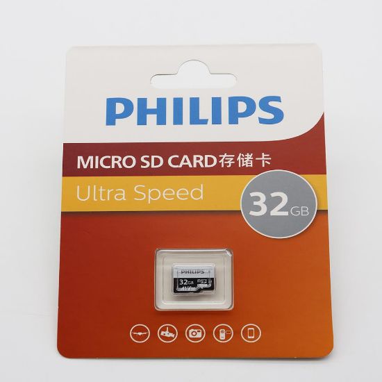 Philips 32GB A1 V30 MicroSDHC Hafıza Kartı (Adaptörsüz) resmi