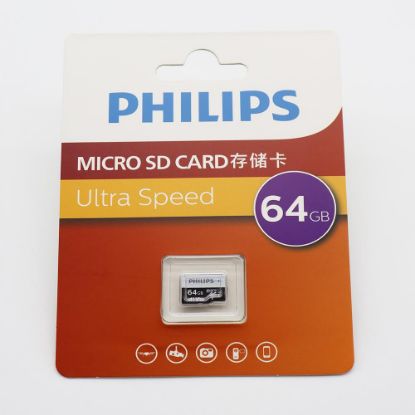 Philips 64GB A1 V30 MicroSDXC Hafıza Kartı (Adaptörsüz) resmi
