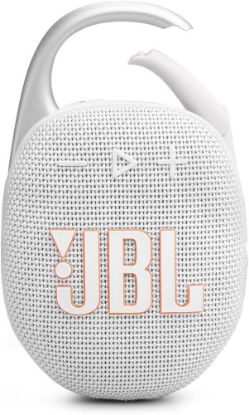 JBL Clip 5 Bluetooth Beyaz Hoparlör IP67 resmi